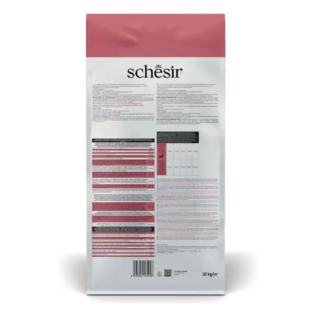 Schesir Dog Adult Medium Dry Ham
