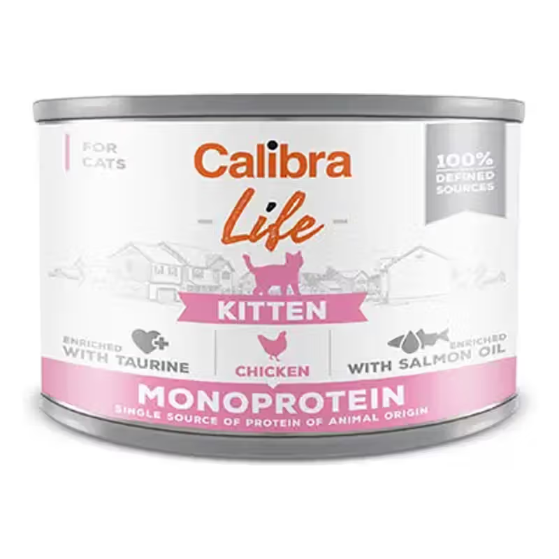 Calibra Cat Life Lata Kitten Frango