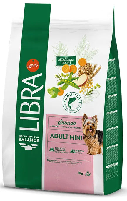 Alimento para perros adultos miniatura Libra | Salmón | 8 kg