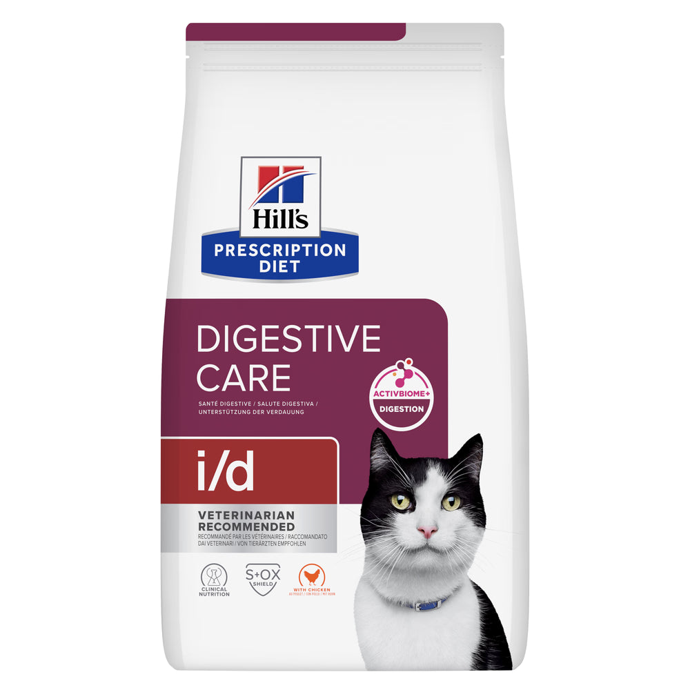Hills Prescription Diet i/d Cat Chicken - Dry food for cats with digestive problems