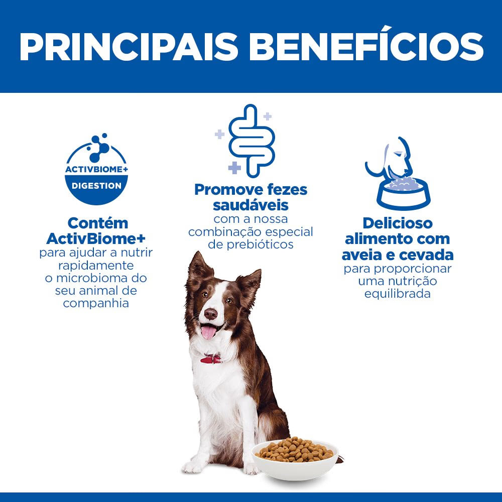 Hills Science Plan Dog Perfect Digestion Medium Adulto with Chicken - Ração seca para cão com frango
