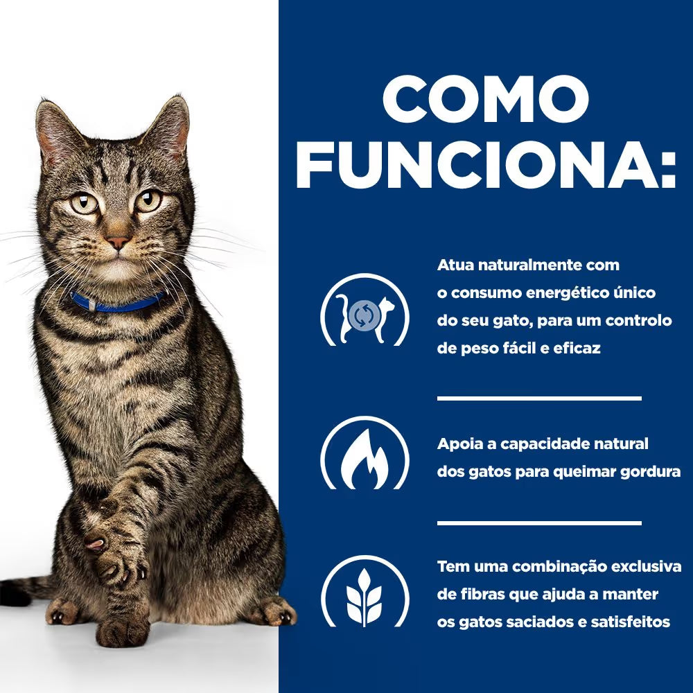 Hills Prescription Diet Metabolic Adult Cat Salmon - Dry food for cats with excess weight and diabetes