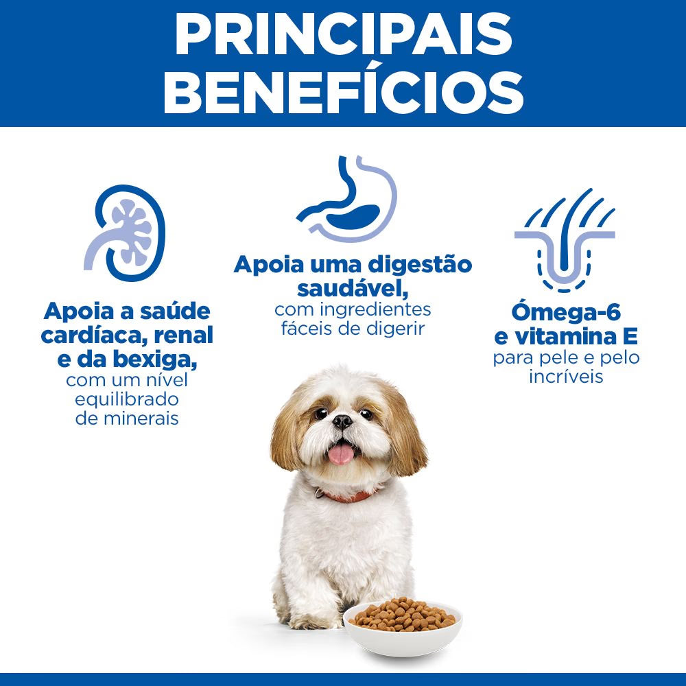 Hill's Perro Pequeño y Mini Senior 7+ Pollo - Pienso seco para perro senior