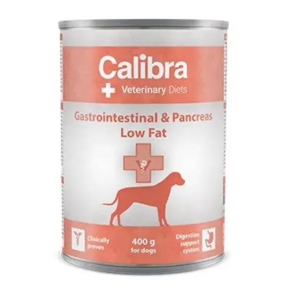 Calibra Vet Diet Gastrointestinal Low Fat Perro Salmón - Comida húmeda para perro para problemas gastrointestinales