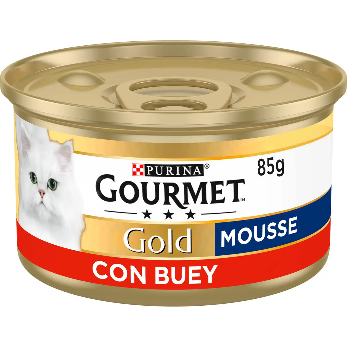 Gourmet Gold Single Mousse Gato Junior Buey - Comida húmeda para gato