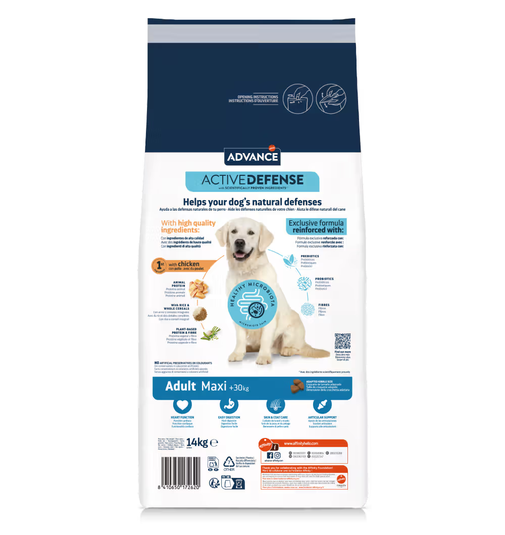Advance Dog Maxi Adult Chicken and Rice - Dry dog food