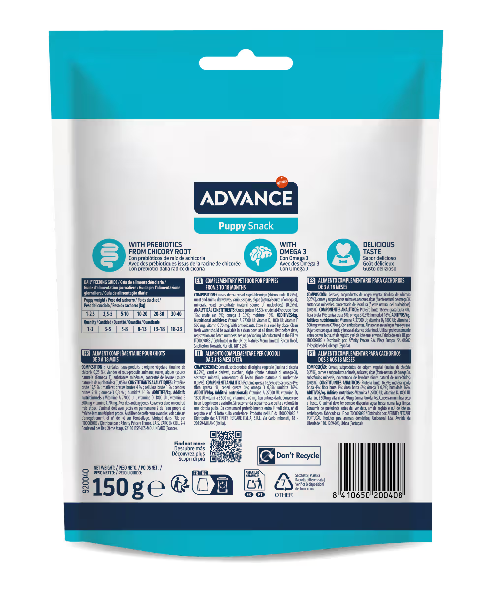 Galletas Advance Dog Puppy Snack