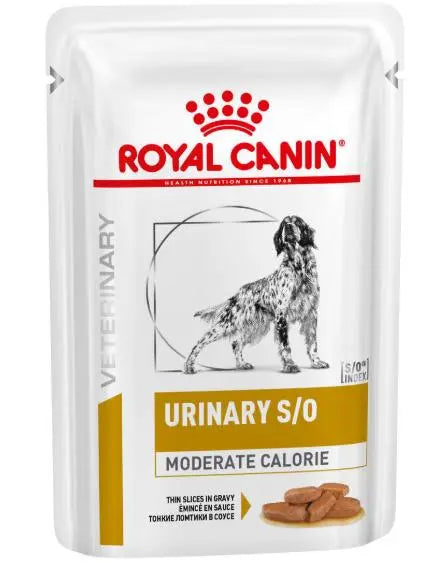 Royal Canin Veterinary Urinary S/O Moderate Calorie Cão - Ração húmida para cão para problemas urinários e controlo de peso