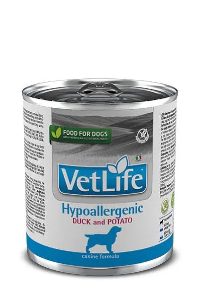 Farmina Vet Life Dog Hypoallergenic - Ração húmida para cão com alergias