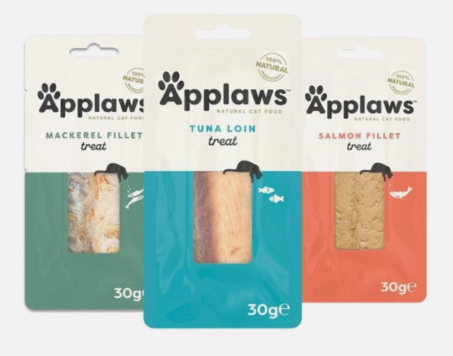 Applaws Multi Gato Cavala, Salmão e Atum - Snack para gato