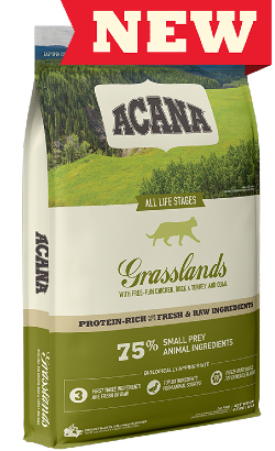Ração para Gatos Acana Cat Grasslands New Formula | 1,8 kg