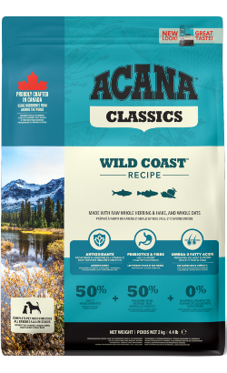 Ração para Cão Acana Classics Dog Wild Coast | 14,5 kg