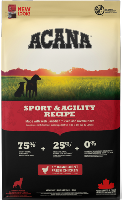 Ração para Cão Acana Dog Sport & Agility | 11,4 kg