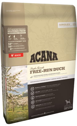 Ração para Cão Acana Singles Dog Free-Run Duck | 11,4 kg