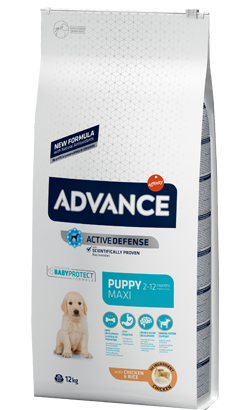 Ração para Cão Advance Dog Maxi Puppy Chicken & Rice | 3 kg