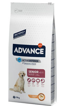 Ração para Cão Advance Dog Maxi Senior +6 Chicken & Rice | 12 kg