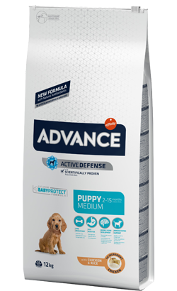 Ração para Cão Advance Dog Medium Puppy Chicken & Rice | 3 kg