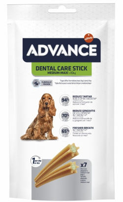 Biscoitos para cão Advance Dog Stick Dental Care | 180 g