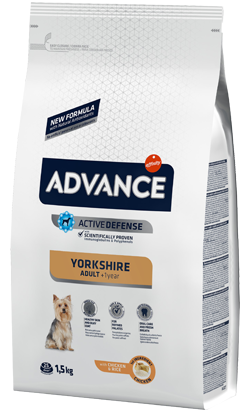 Ração para Cão Advance Dog Yorkshire Adult Chicken & Rice | 1,5 kg