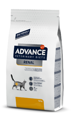 Ração Veterinária para Gatos Advance Vet Cat Renal | 8 kg