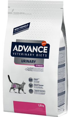 Ração Veterinária para Gatos Advance Vet Cat Urinary Stress | 1,25 kg