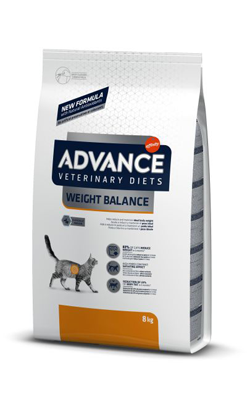 Ração Veterinária para Gatos Advance Vet Cat Weight Balance | 8 kg