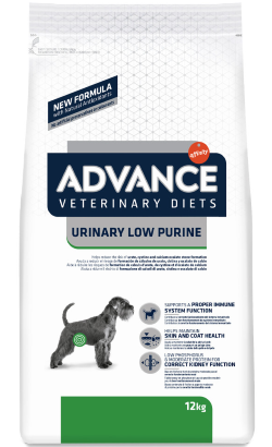 Ração Veterinária para Cão Advance Vet Dog Urinary Low Purine | 12 kg