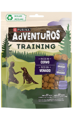 Biscoitos para cão Adventuros Training Venison | 115 g