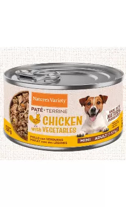 Natures Variety Paté Mini Perro Adulto Pollo y Verduras - Comida húmeda para perro