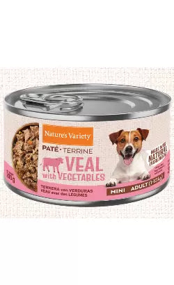 Natures Variety Paté Mini Perro Adulto Ternera y Verduras Grain-Free - Comida húmeda para perro