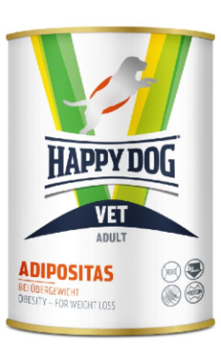 Alimento húmido para Cão Happy Dog Vet Adipositas | Wet (Lata) | 400 g