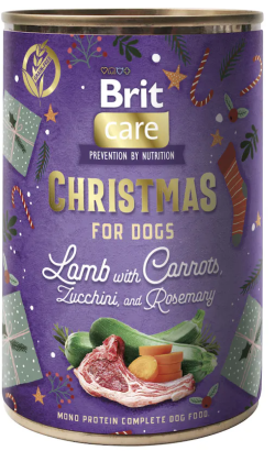Alimento húmido para Cão Brit Care Dog Christmas Lamb & Carrots| Natal 2025 | Wet (Lata) | 400 g