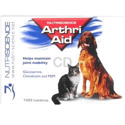 Comprimido mastigável Arthri Aid para cão | 120 Comprimidos