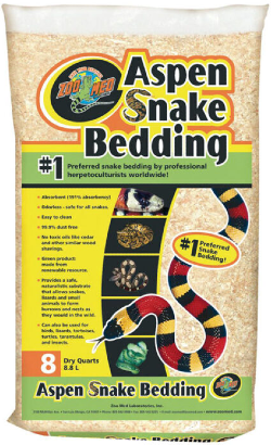 Zoo Med Aspen Snake Bedding | 4,4 L