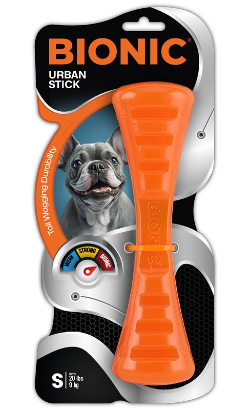 Brinquedo para cão Bionic Urban Stick Porta-Snacks | S - 20 cm