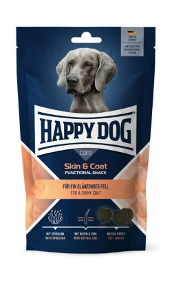 Biscoitos para Cão Happy Dog Care Snack Skin & Coat | 100 g