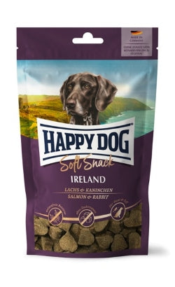 Biscoitos para Cão Happy Dog Soft Snack Ireland Salmão & Coelho | 100 g
