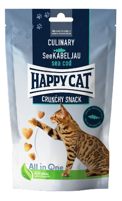 Biscoitos para Gato Happy Cat Culinary Snack Bacalhau | 70 g