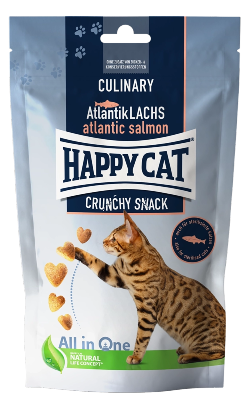 Biscoitos para Gato Happy Cat Culinary Snack Salmão | 70 g