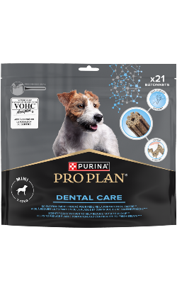 Biscoitos para cão Pro Plan Dental Care Small Dog | 21 sticks