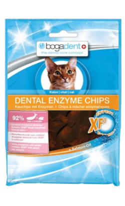 Biscoitos Bogadent Gato Dental Chips Peixe para Gato | 50Gr