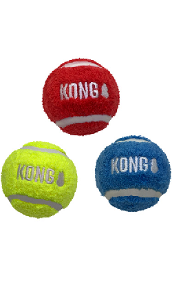 Brinquedo para cão Kong Sport Softies Balls | 3 unidades | Médio