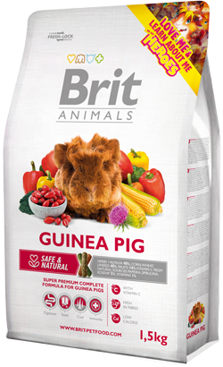 Ração para Roedores Brit Animals Guinea Pig | 300 g