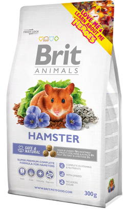 Ração para Roedores Brit Animals Hamster | 300 g
