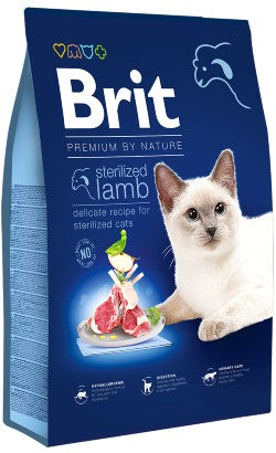 Ração para Gatos Brit Premium by Nature Cat Sterilized Lamb | 1.5 kg