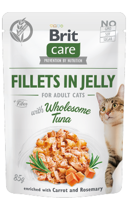 Brit Care Cat Wholesome Tuna in Jelly | Wet (Saqueta) | 12 x 85 g