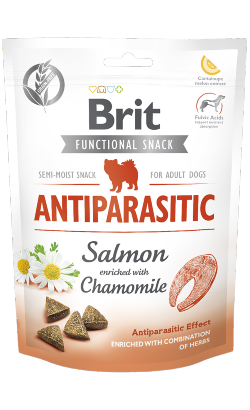 Biscoitos para cão Brit Care Dog Functional Snack Antiparasitic Salmon | 150 g