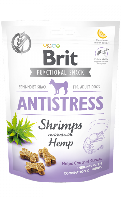 Biscoitos para cão Brit Care Dog Functional Snack Antistress Shrimps | 150 g