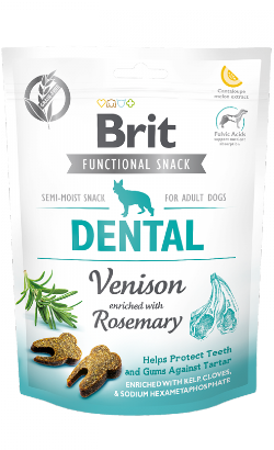 Biscoitos para cão Brit Care Dog Functional Snack Dental Venison | 150 g