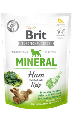 Brit Care Dog Functional Snack Mineral Ham for Puppies | 150 g